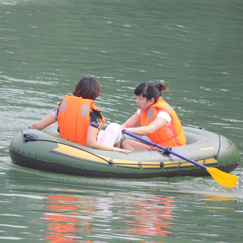 陆川充气船划船